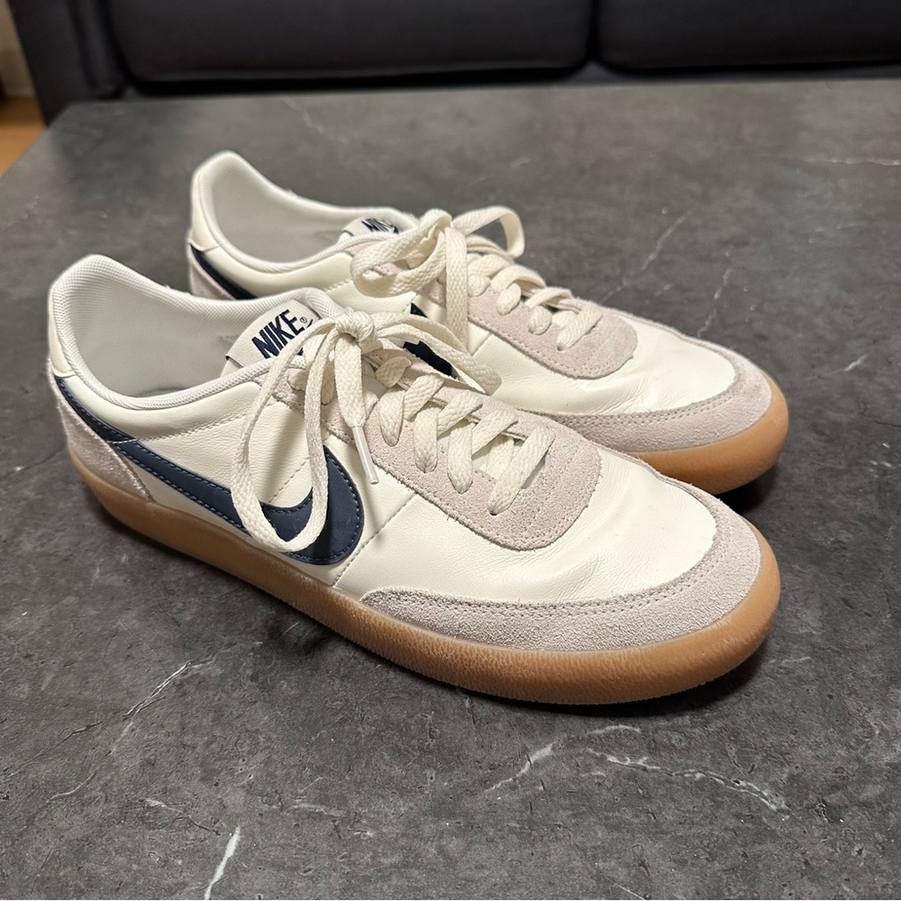 Nike Men’s Killshot 2 Size 8.5 Sail Midnight Gum 432997-107 Excellent Condition